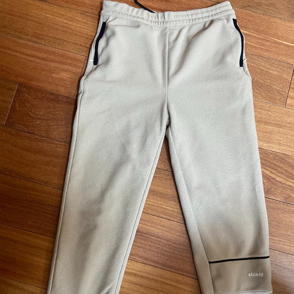 Stussy Joggers, Mens Small, Tan